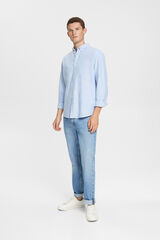 Cortefiel Camisa clásica Oxford 100% algodón Azul