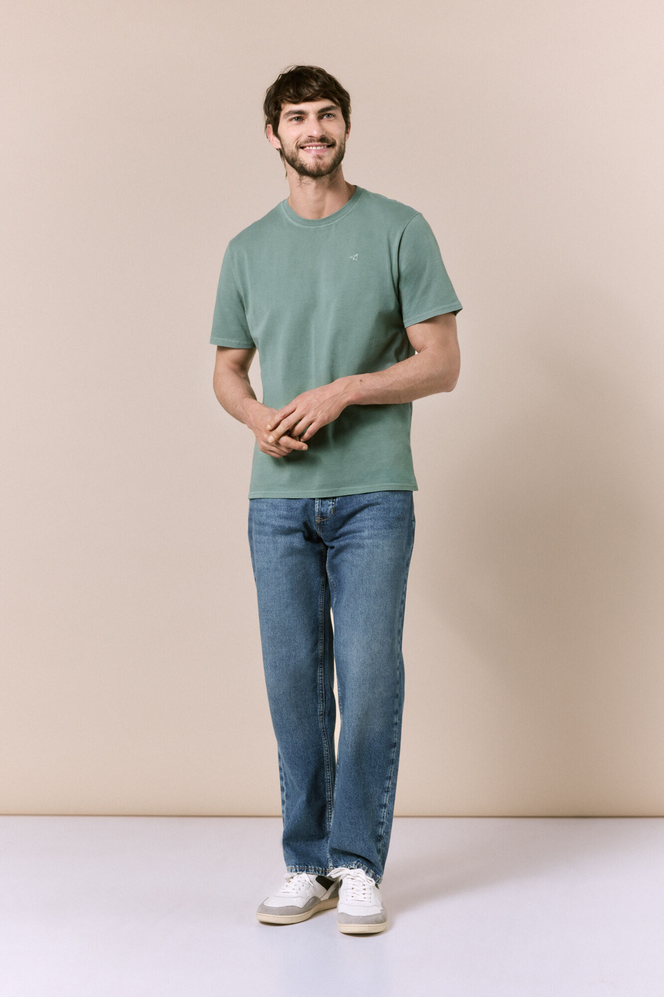OOTO Washed basic T-shirt