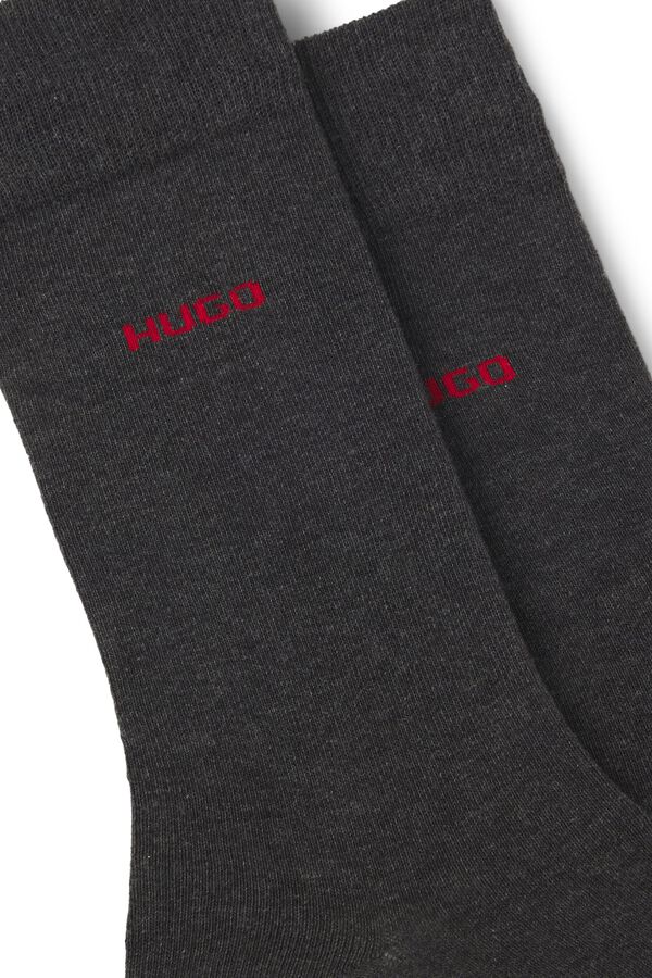 HUGO Pack 2 socks Dark grey