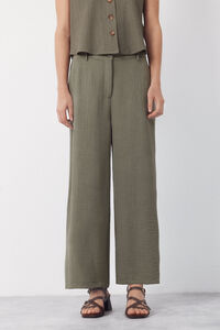 Cortefiel Textured pants