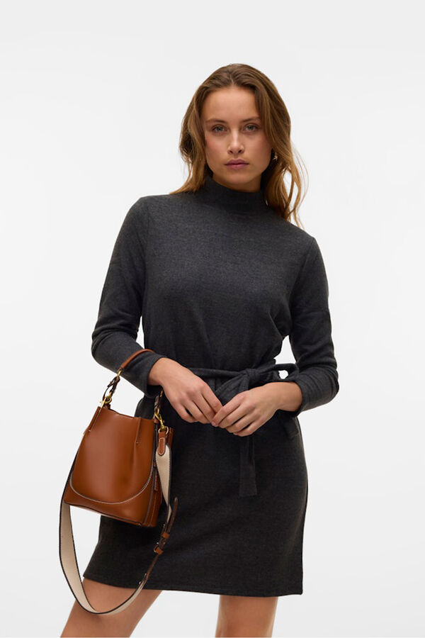 Vero Moda Vestido curto de malha  Preto