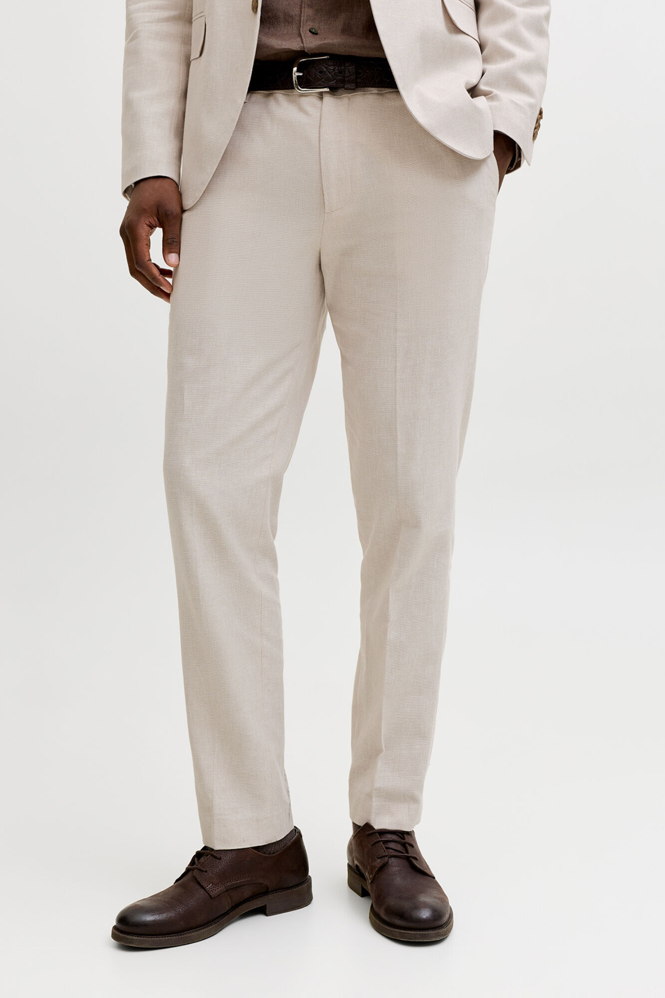 Jack & Jones Pantal&oacute;n vestir lino