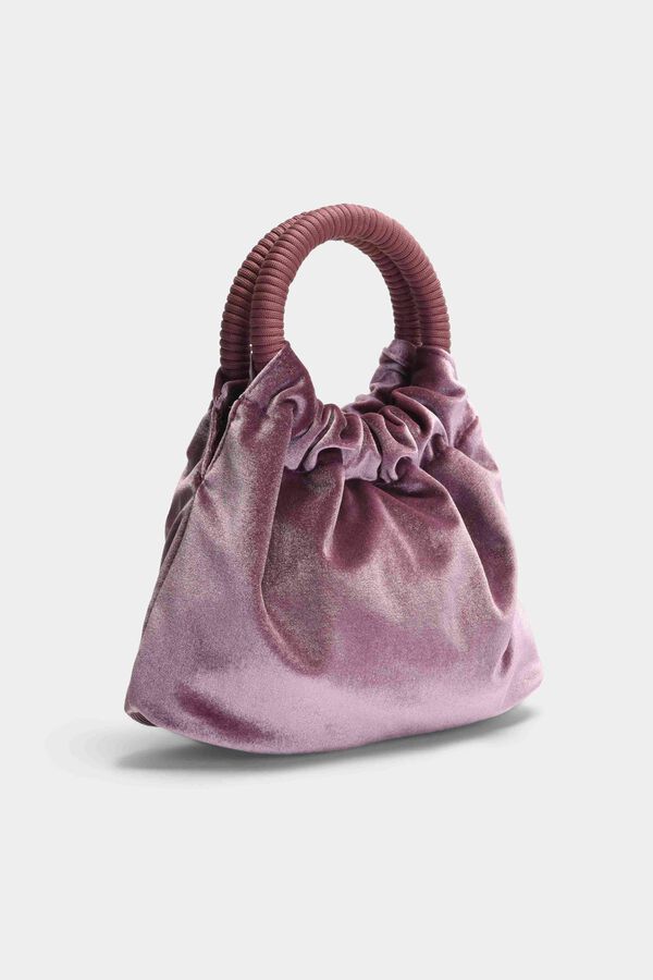 Azarey Mala de veludo Roxo