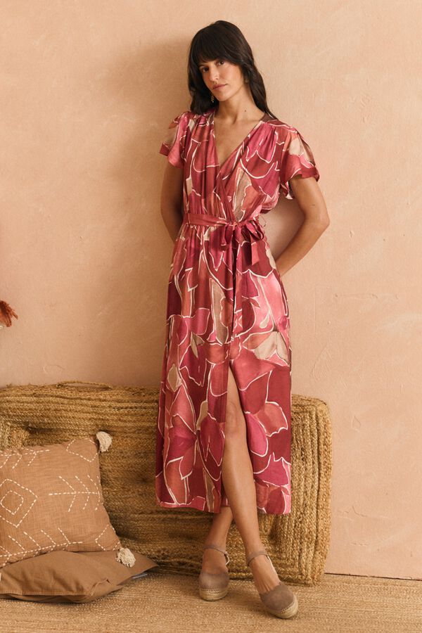 Pol&iacute;n Et Moi Vestido comprido Cheryl Subiu