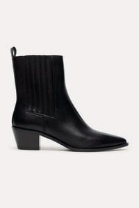Cortefiel Elastic leather boot