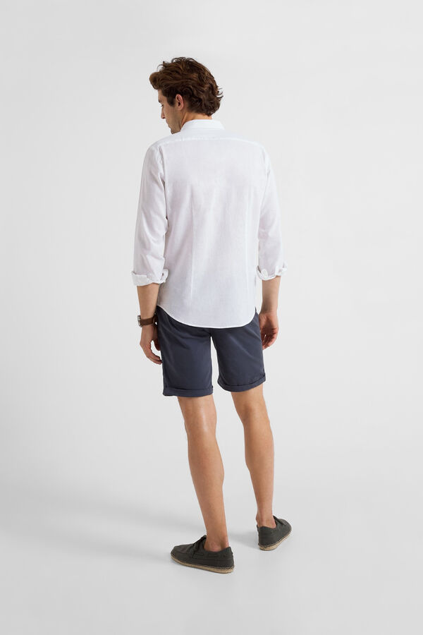 Silbon Camisa sport ligera dye blanca Blanco