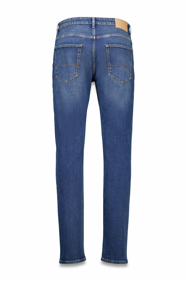 Cortefiel Slim fit jeans Blue