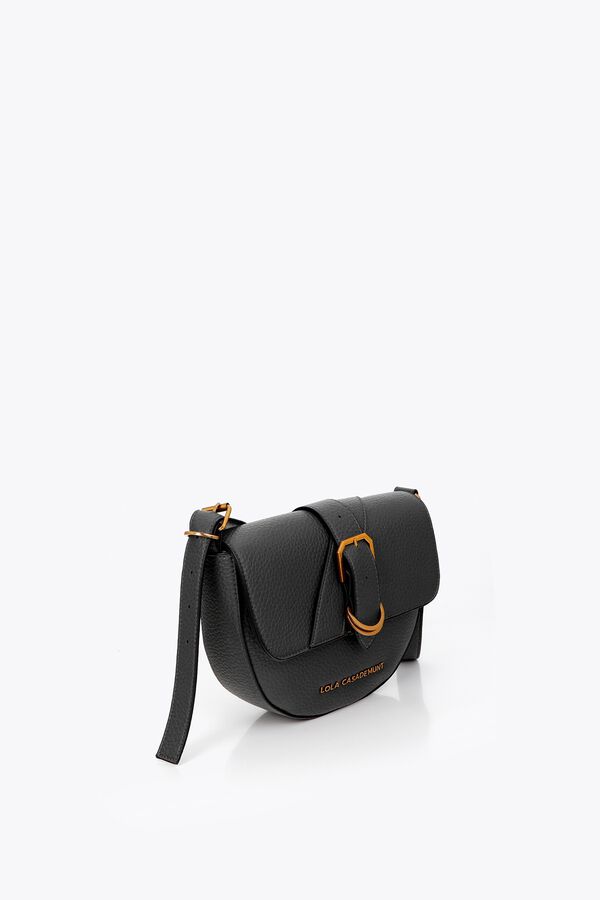 Lola Casademunt Crossbody bag with belt detail Black