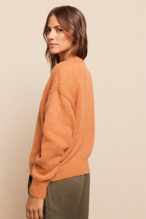 Slowlove Camisola básica Laranja