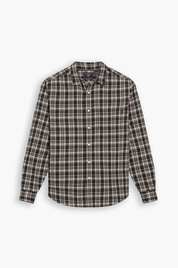 Dockers Camisa slim fit Cinzento