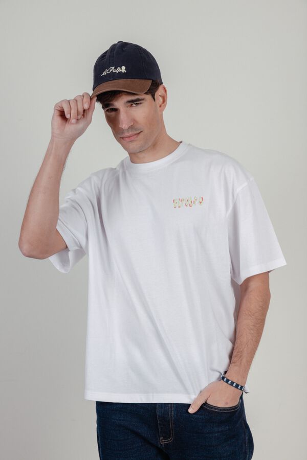 elPulpo Short sleeve T-shirt White