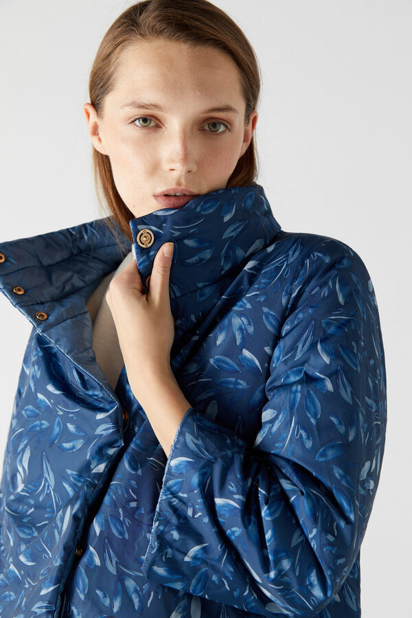 Cortefiel Blazer acolchoado revers&iacute;vel Azul