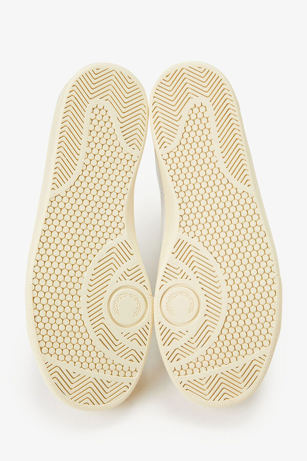 Fred Perry Sapatilhas B721 em pele Branco