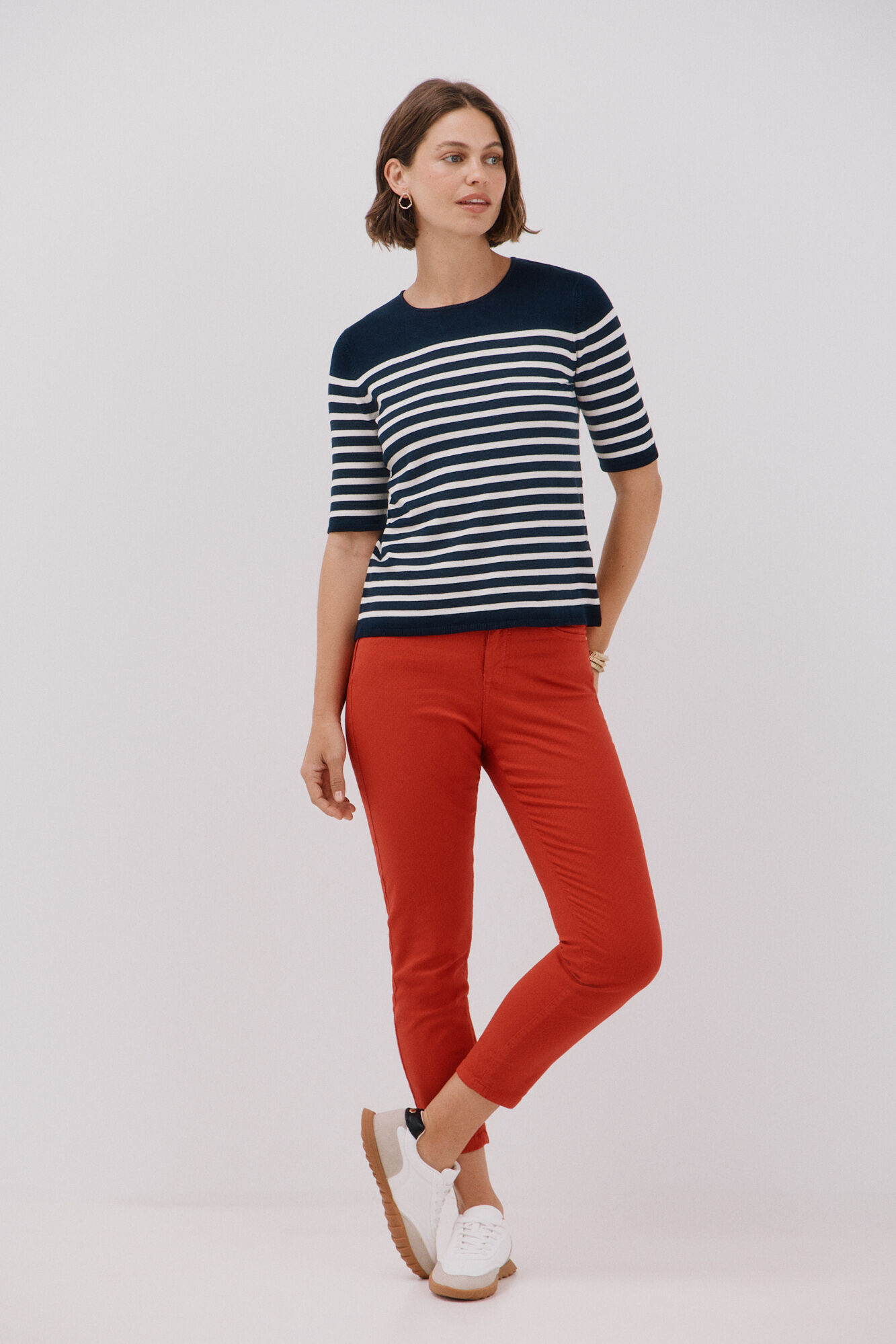 Cortefiel Short-sleeved jumper