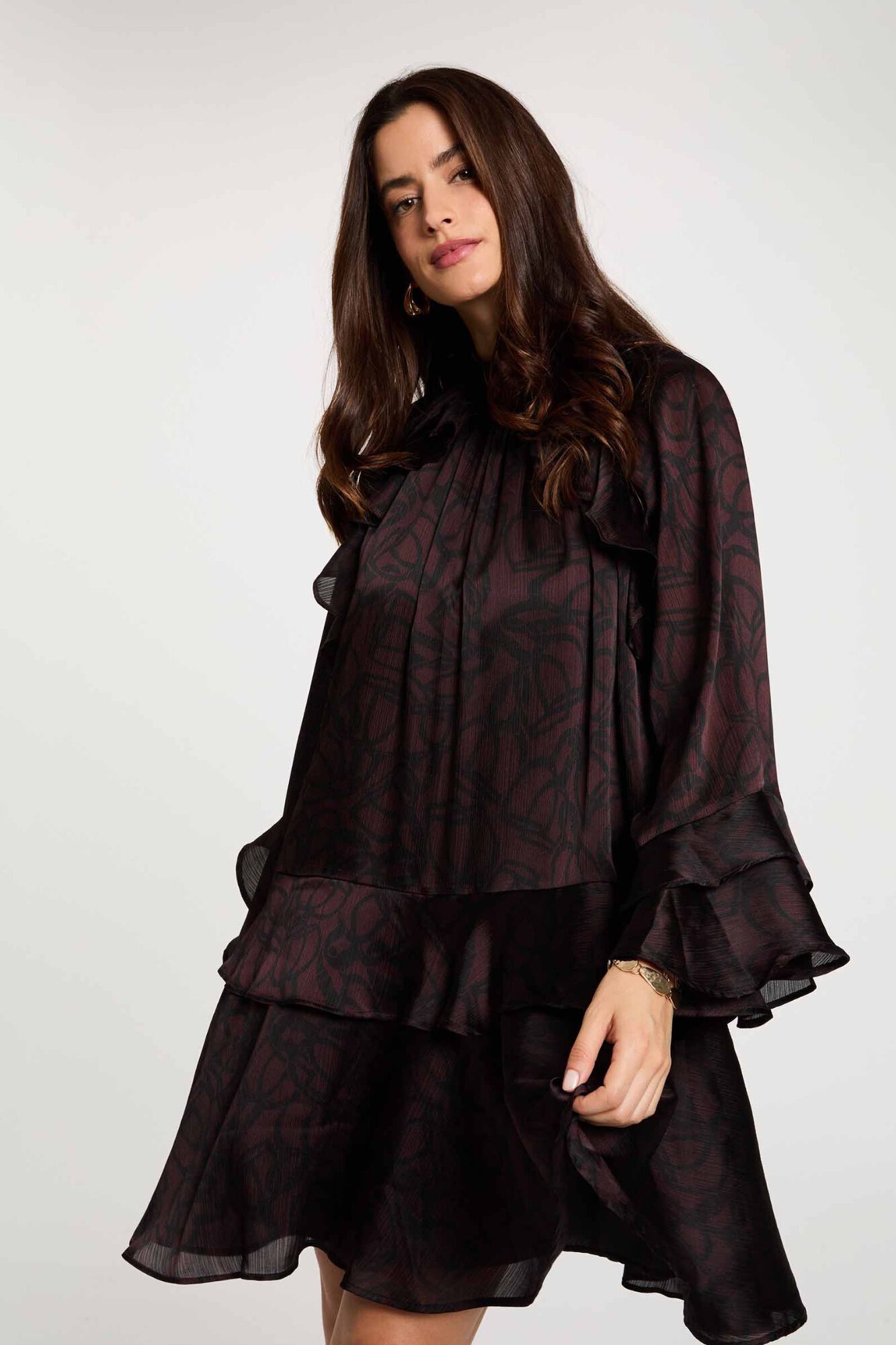 Morgan Short high neck dress