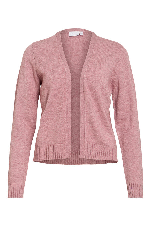 Vila Basic knit cardigan Purple