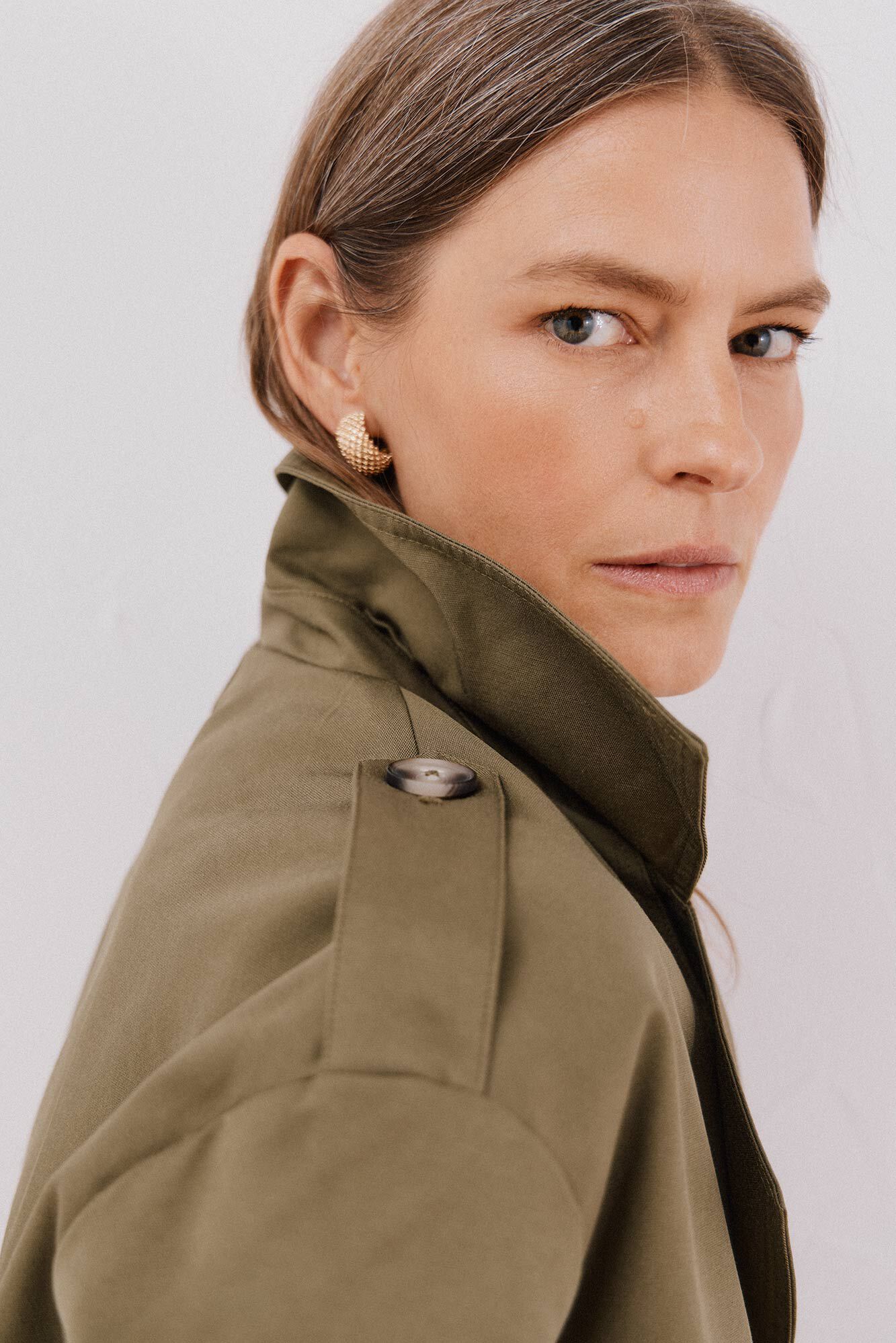 Cortefiel Short trench coat