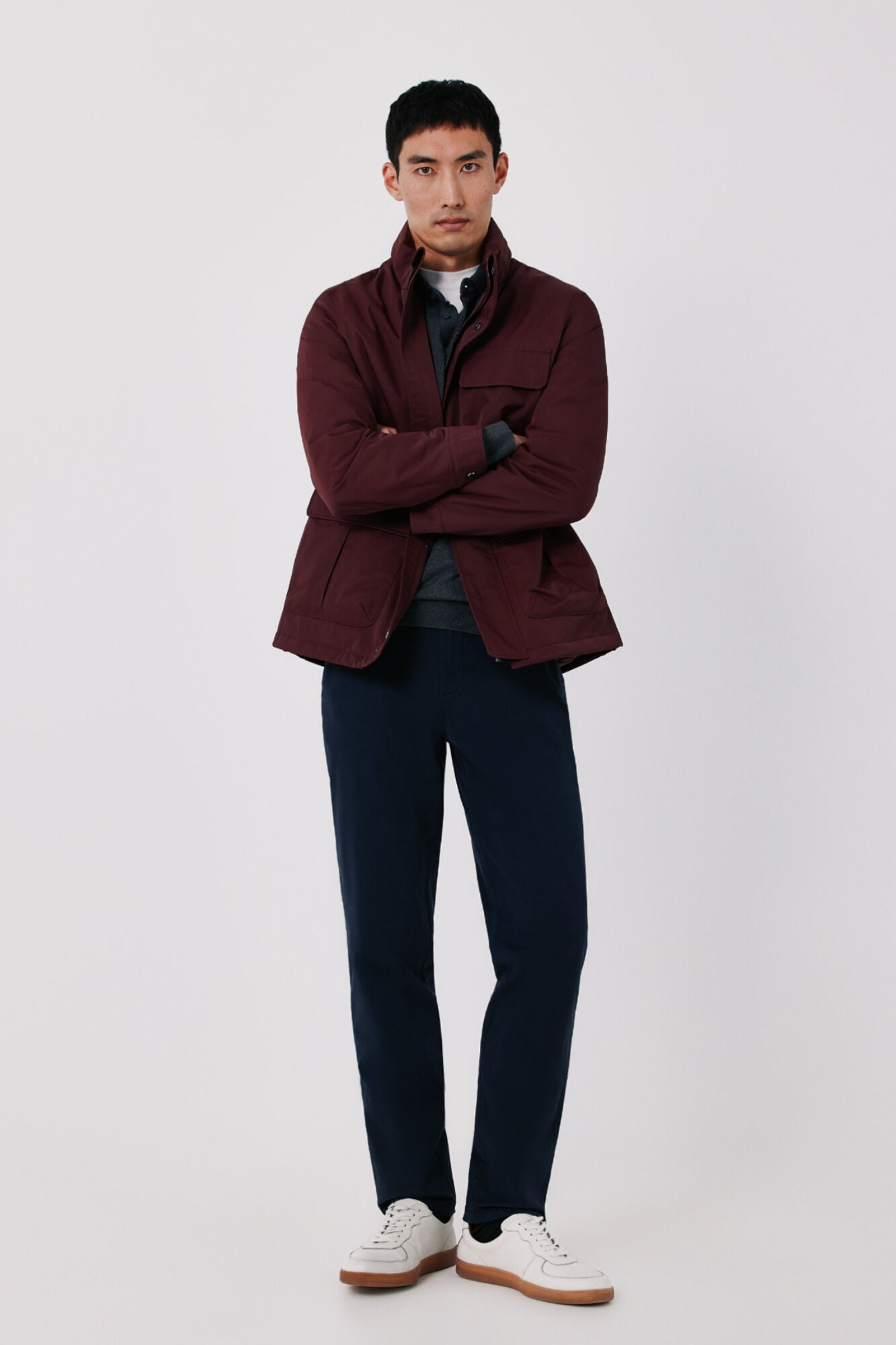 Cortefiel Field jacket with 3 pockets