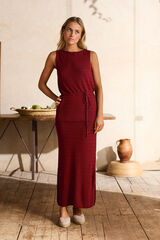 Pol&iacute;n Et Moi Saia de malha Marce Laranja