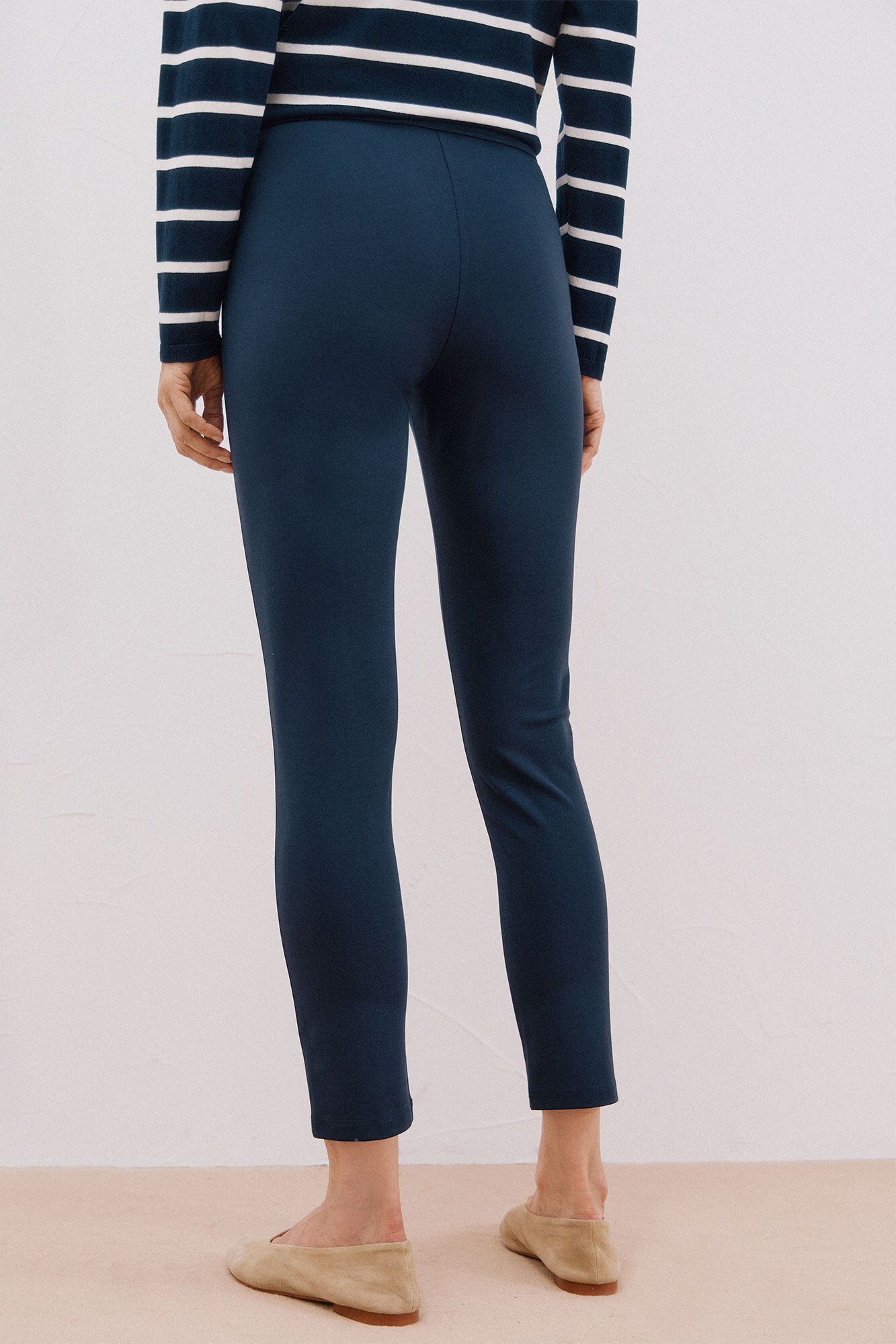 Cortefiel Women's jersey-knit leggings