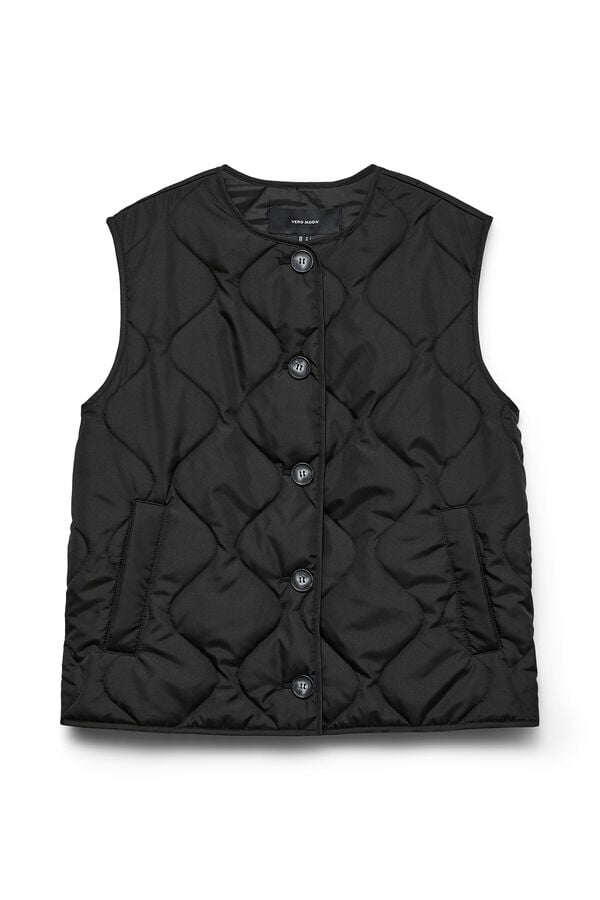 Vero Moda Colete acolchoado Preto