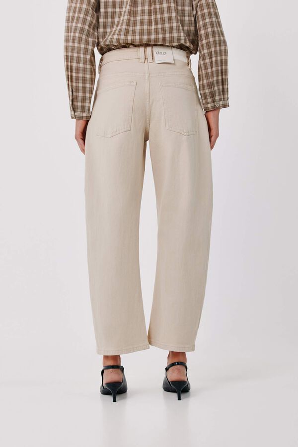 Cortefiel Barrel jeans Brown