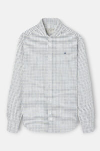 Silbon Camisa sport cuadro bicolor