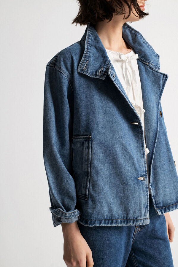 Object Jaqueta jeans trespassada Azul