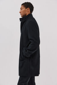 Cortefiel Coat with removable lining stand-up collar