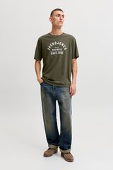 Jack & Jones T-shirt estampado regular fit Verde