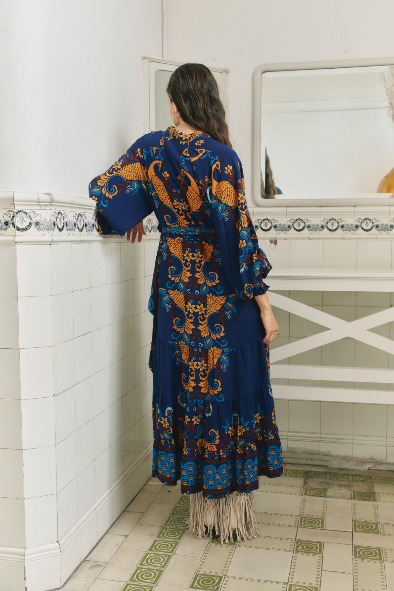 Jaase Vestido maxi fluido