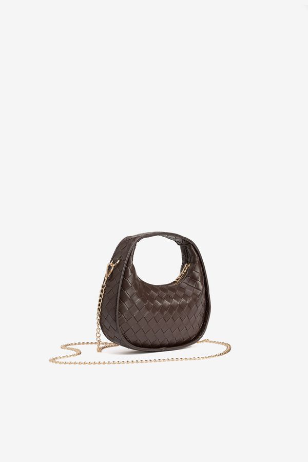 Vilanova Gold chain wallet Brown
