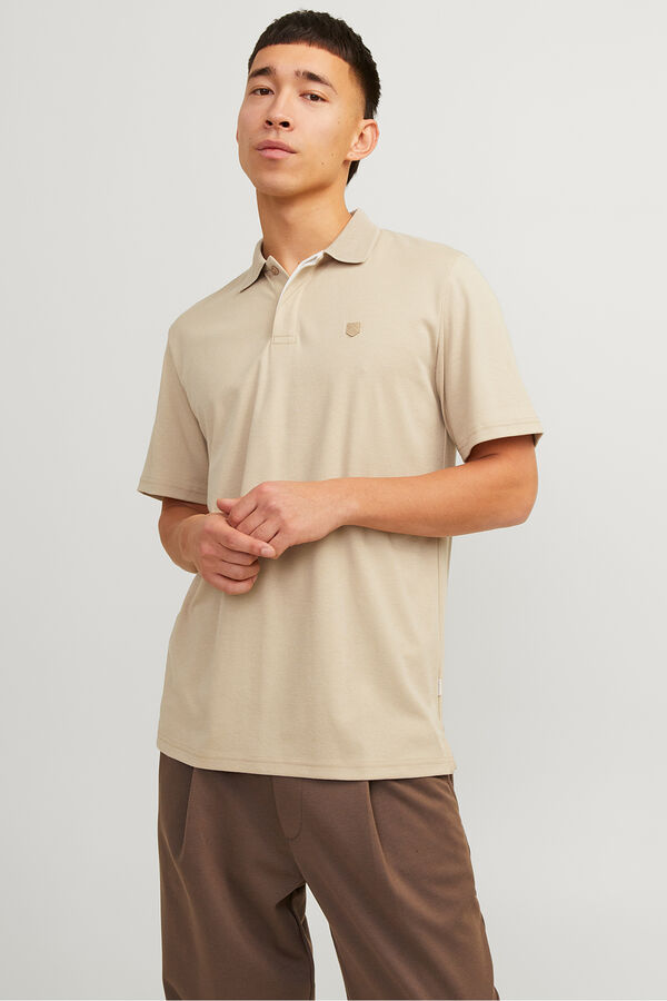 Jack & Jones Polo clássico Castanho