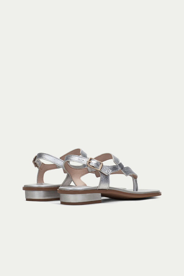 Cortefiel IBIZA gladiator sandals with straps Grey