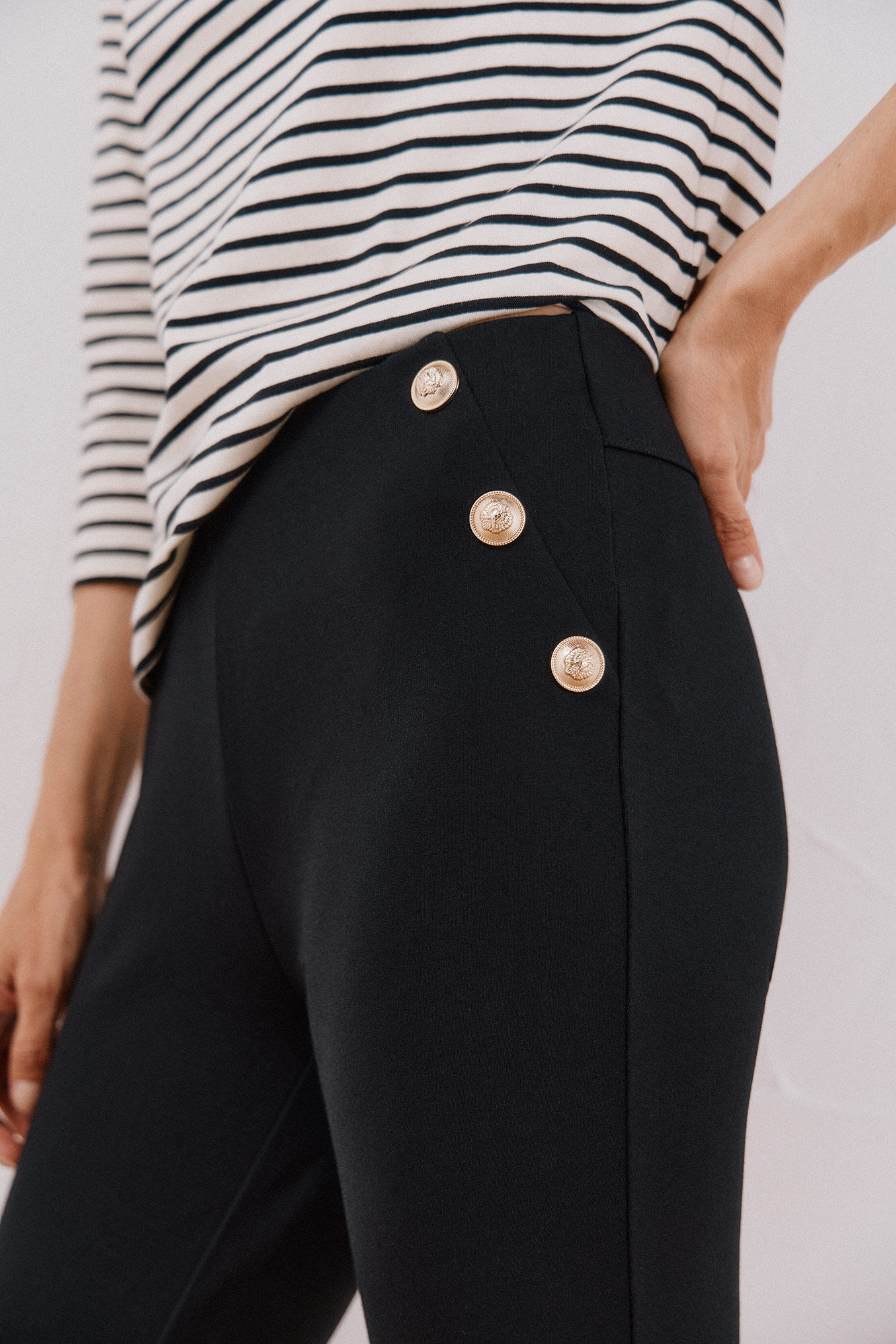 Cortefiel Women's jersey-knit leggings