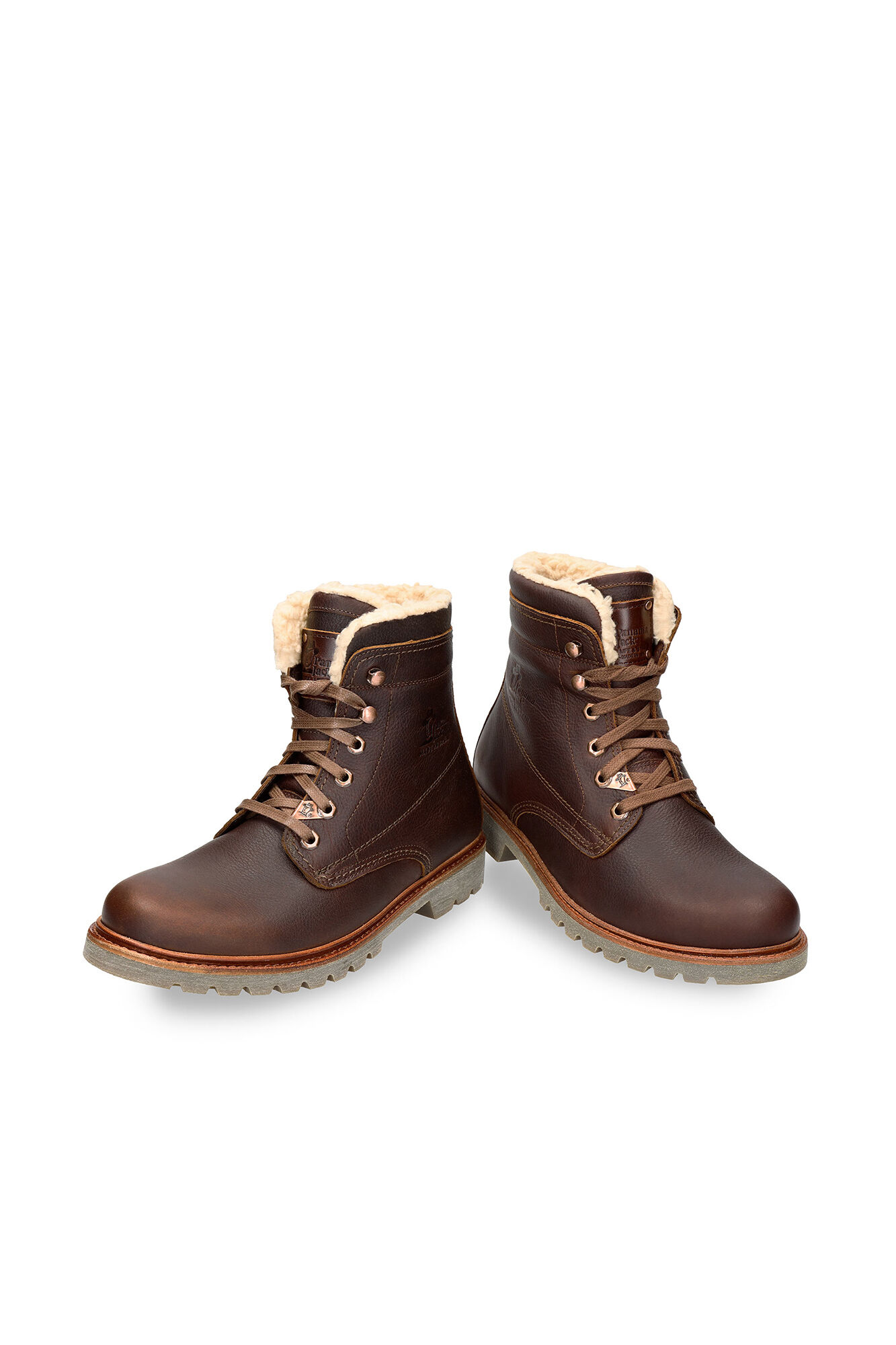 Bota de hombre en piel napa