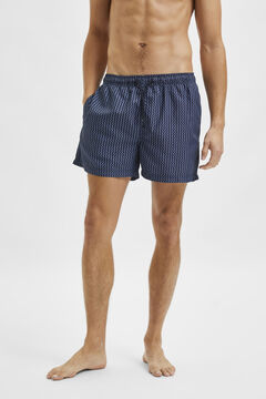Cortefiel Sustainable men's swimming shorts Printed