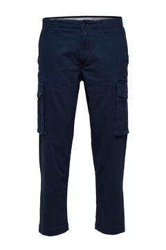 Cortefiel Cargo trousers Royal blue