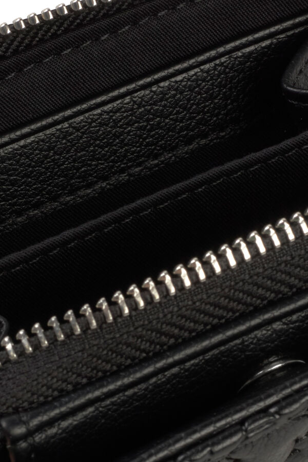 Tous TOUS Puffy Bear black wallet Black