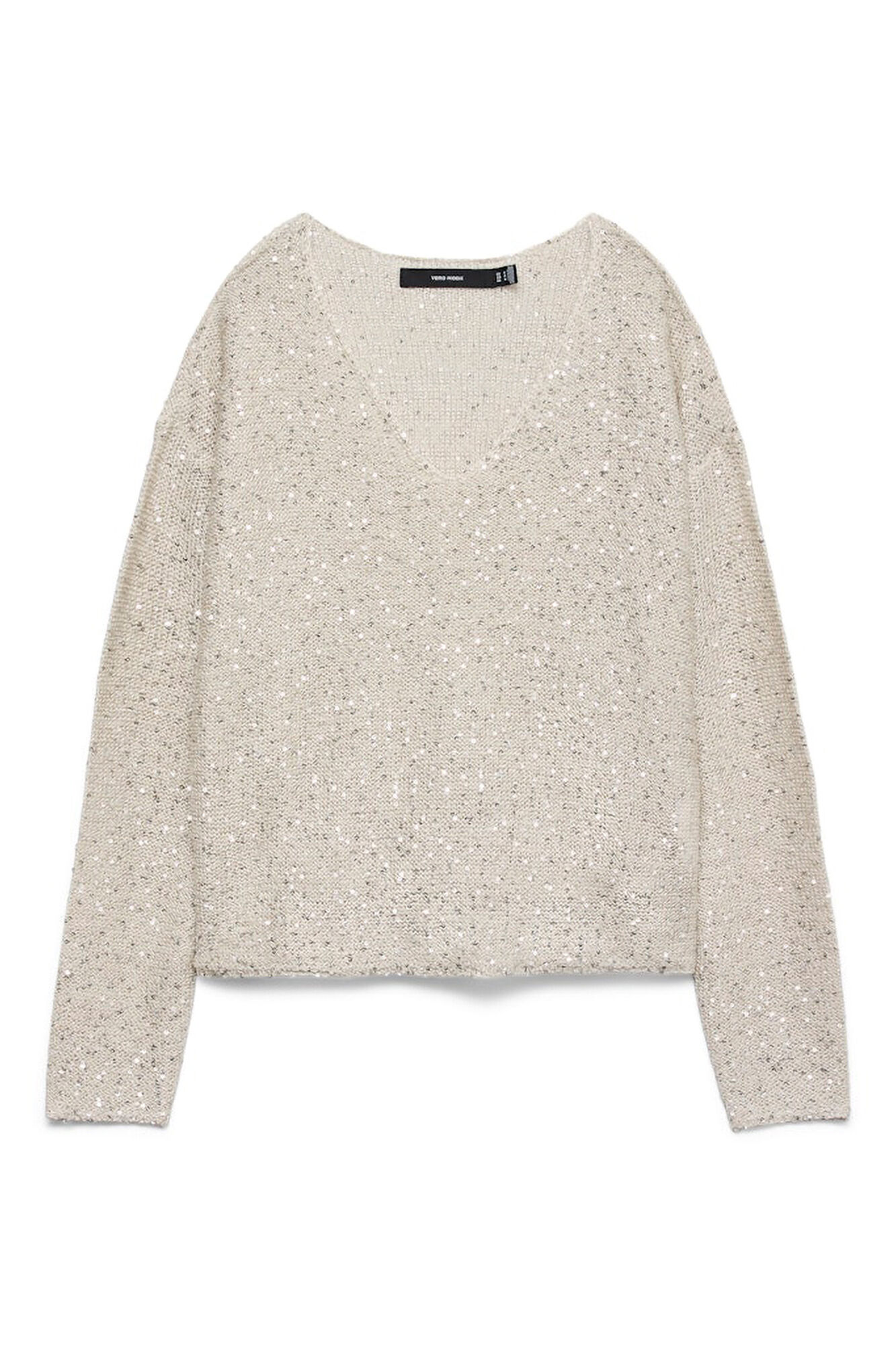 Vero Moda Camisola de lurex e lantejoulas
