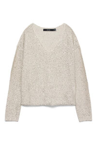 Vero Moda Camisola de lurex e lantejoulas