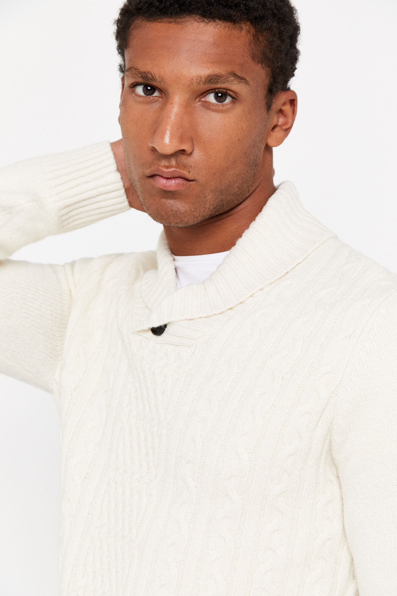 Beige hotsell jumper men