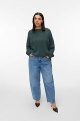 Vero Moda Curve Curve V neck jumper Dark green