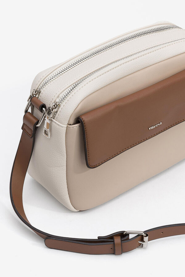Vilanova Combined Crossbody Bag Brown