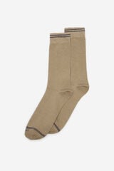Cortefiel Plain sock Camel