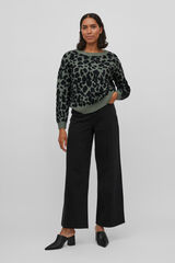 Vila Jersey animal print Verde