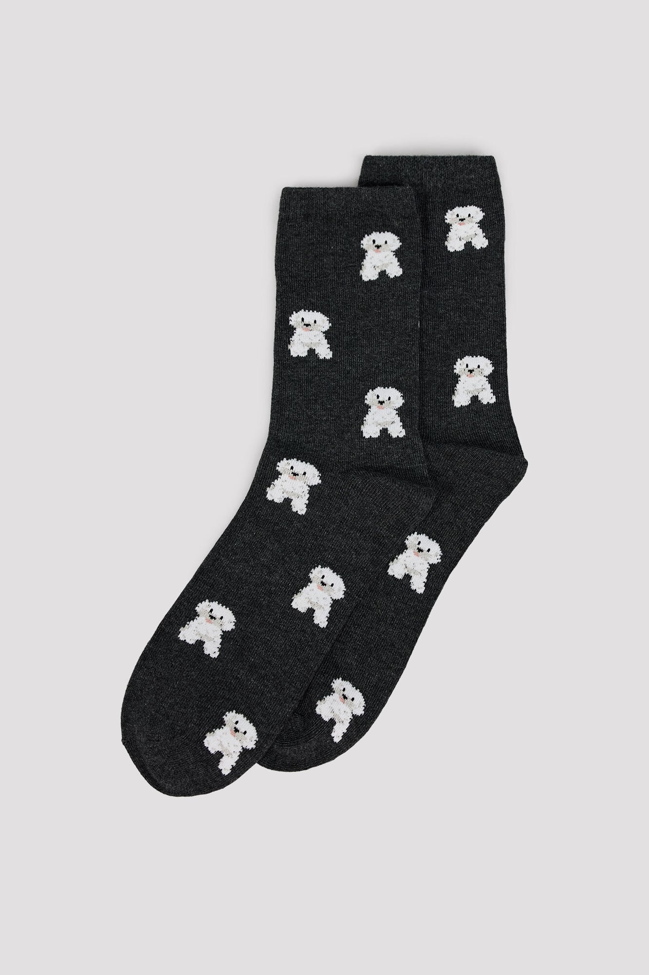 Cortefiel Poodle long socks