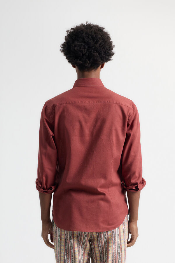PuroEGO Camisa linho Vermelho