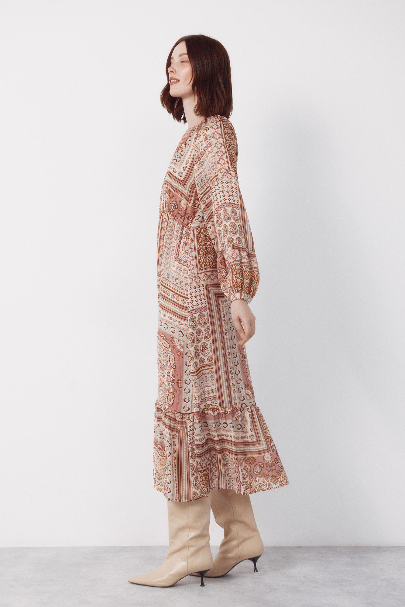 Cortefiel Printed dress