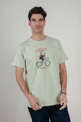 elPulpo T-shirt manga curta Verde